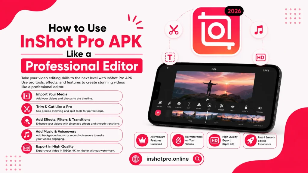 How to Use InShot Pro APK Like a Professional Editor