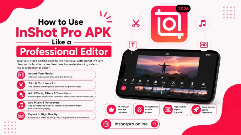 How to Use InShot Pro APK Like a Professional Editor